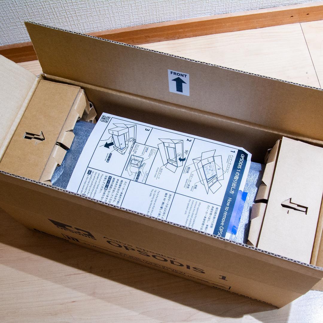 鹿島建設 OPSODIS 1 立体音響スピーカー（ブラック）