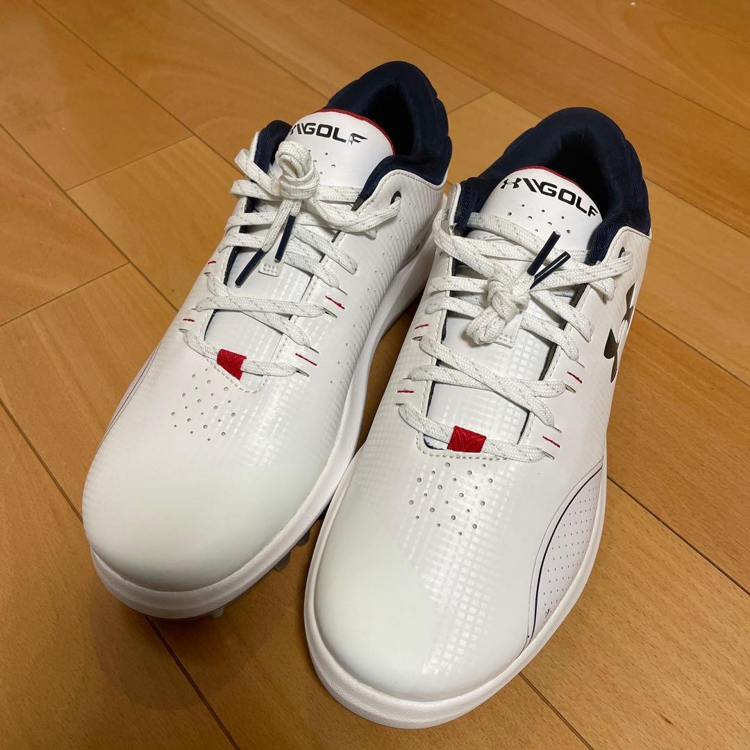 【新品】アンダーアーマー スポーツ スパイクレス ゴルフシューズ 27.5cm