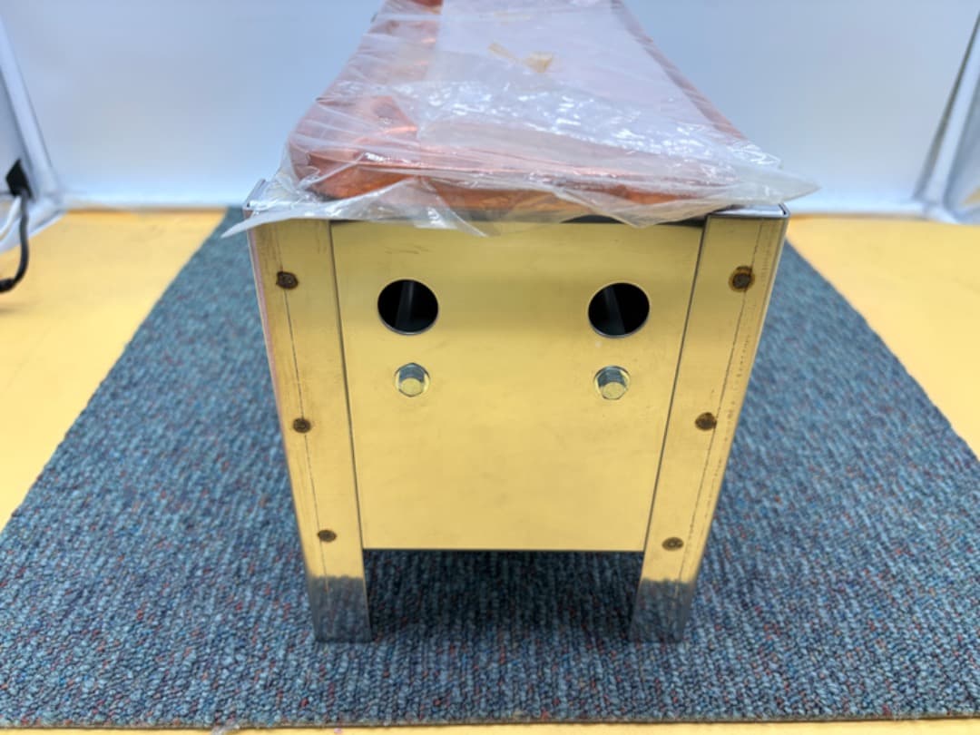 【新品】 明石焼機　たこ焼き機　銅製　ガス式　10穴用　f923