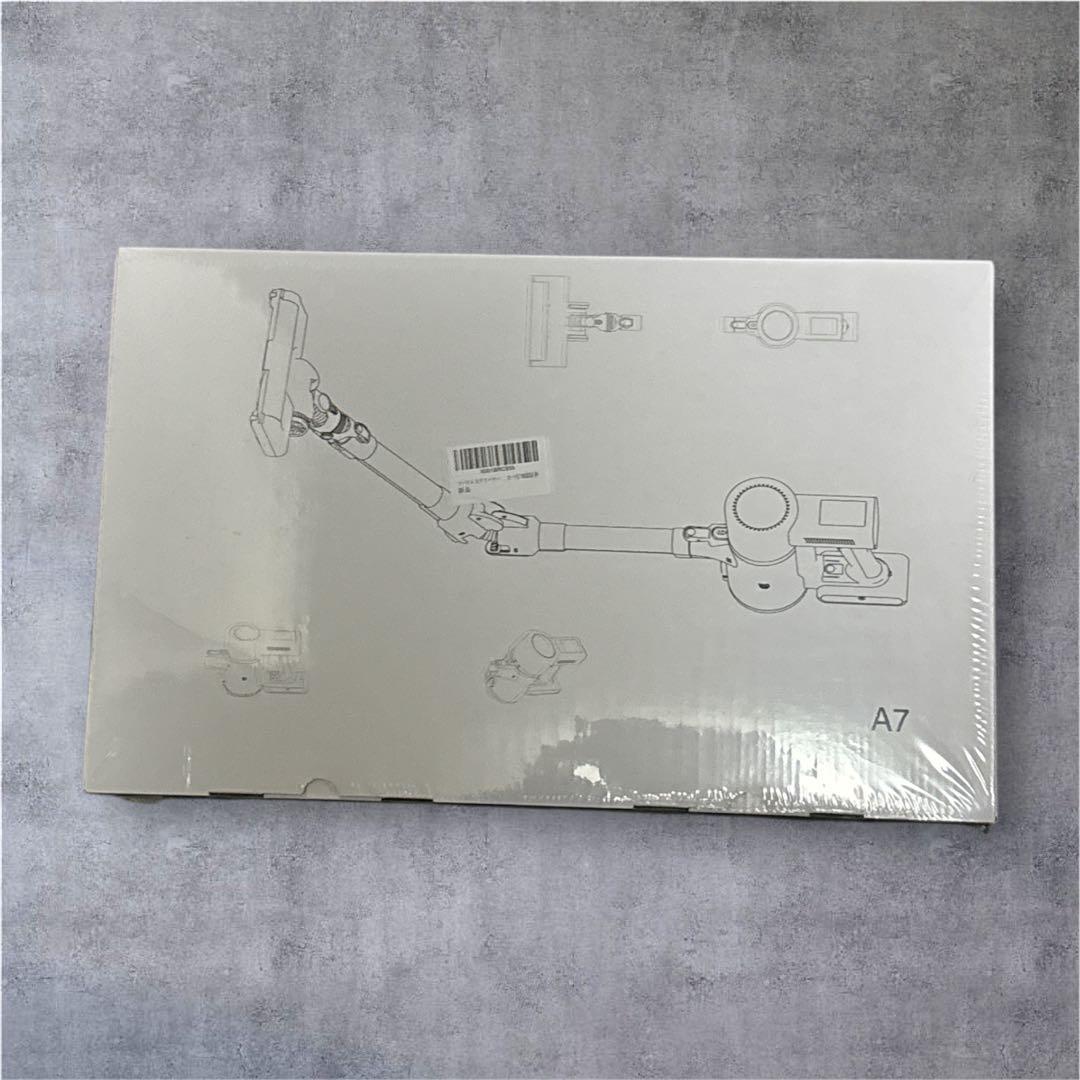 新品　コードレス掃除機 65kPa強力吸引&曲がるスティック&８０分連続稼働