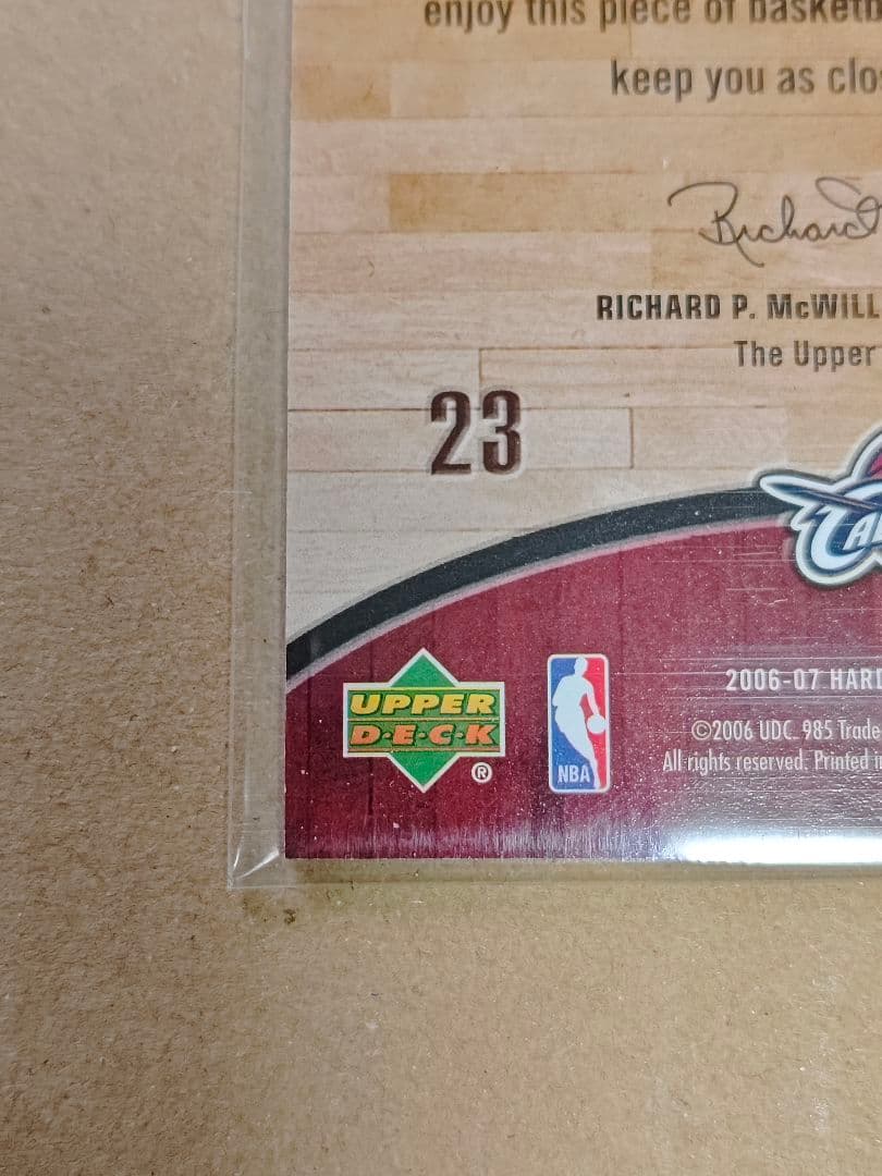 カードダスその他 2006-07upper deck LeBron James Cavaliers