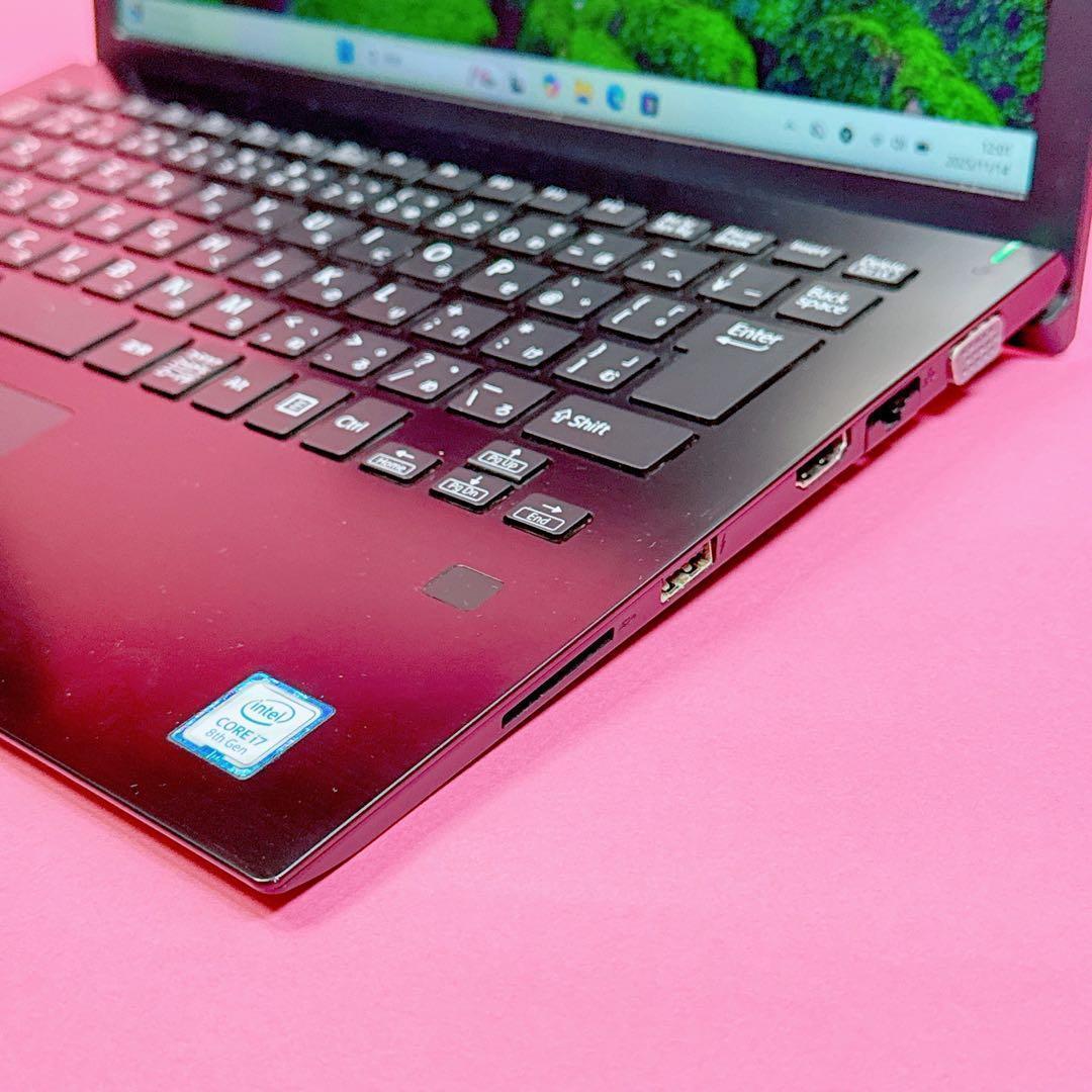 極速16GB‼️第8世代i7 windows11 ノートパソコン 薄型軽量SSD