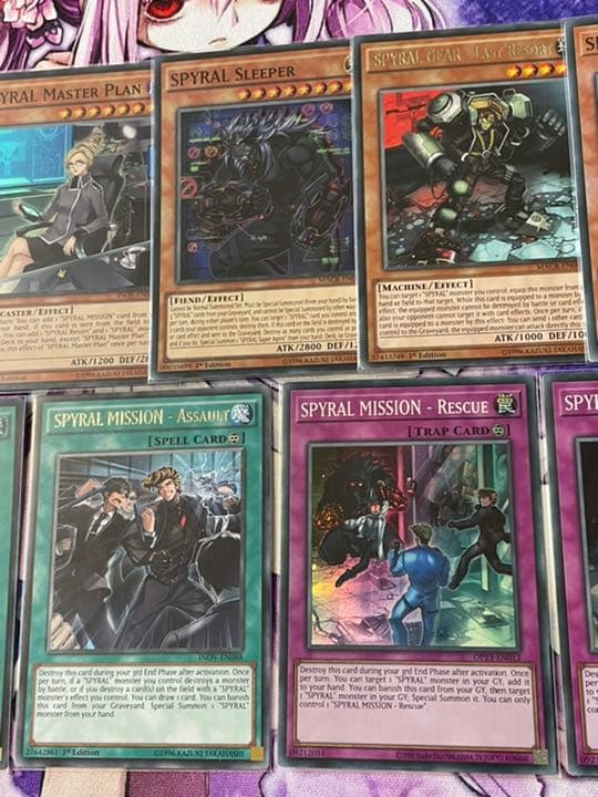 遊戯王 英語 EU版 spyral 最高レアリティ