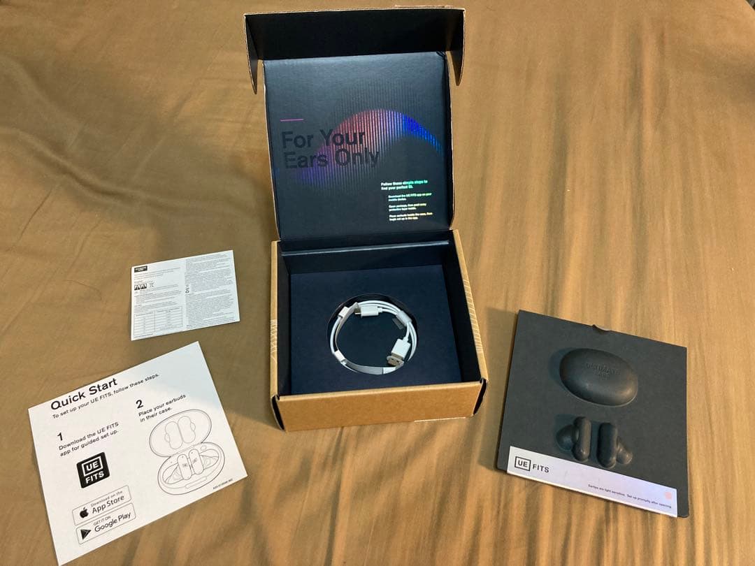 【新品未使用】Ultimate Ears UE FITS Dawn Purple