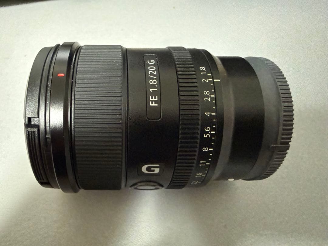 【美品】SONY FE 1.8/20G 単焦点レンズ
