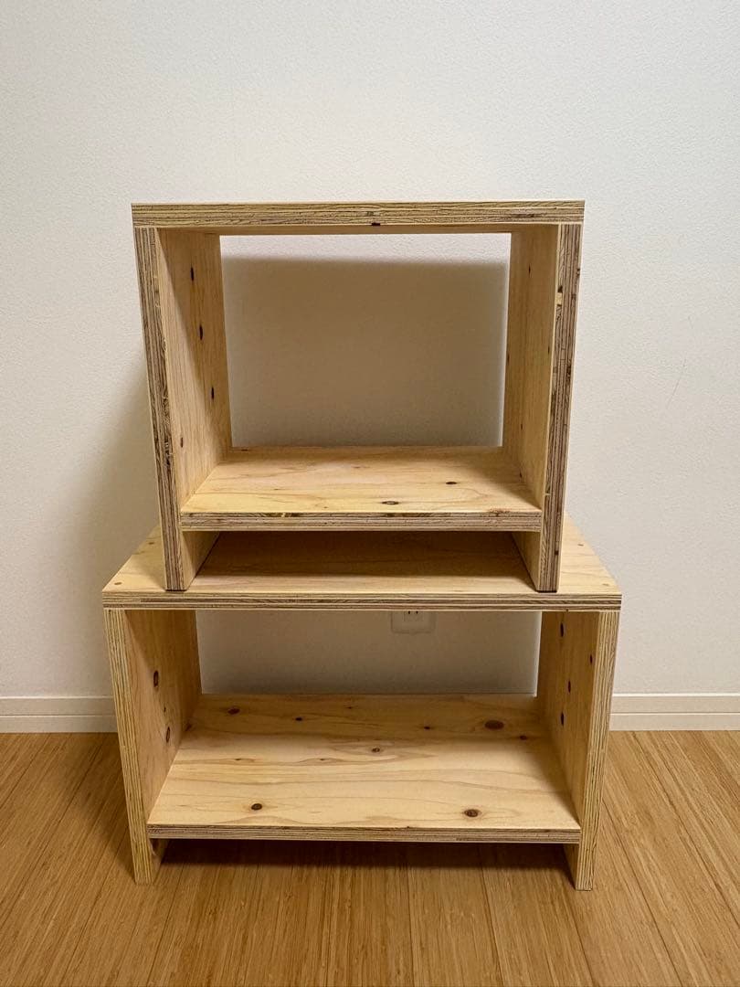 図工室のイス　2点 450 600 スツール　イエノLabo