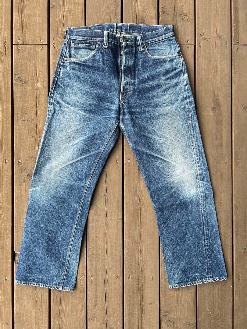 オールド ウェアハウス 10周年1003XX 大戦モデル 赤ペンキ 34インチ