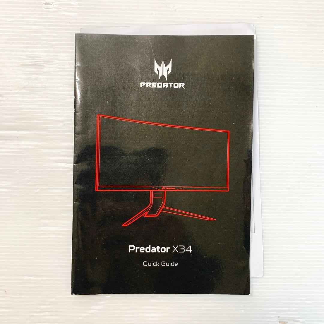 K*君様 Acer X34pbmiphzx Predator 湾曲型ゲーミングモ