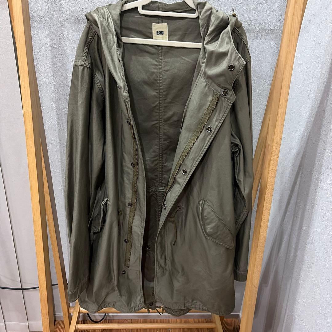 FOB FACTORY モッズコート サイズ3 オリーブ