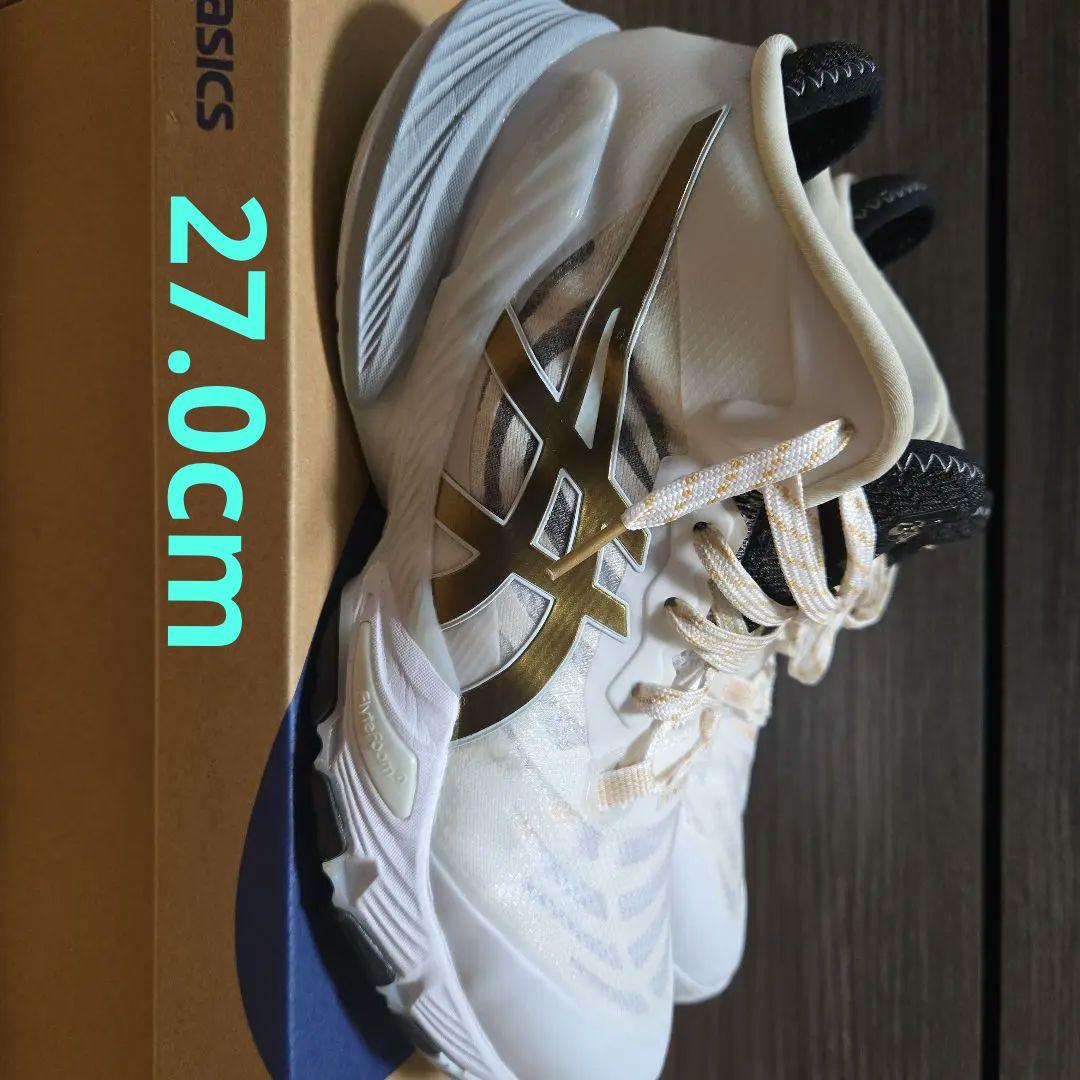 ASICS メタライズ 27.0cm バレーボールシューズ