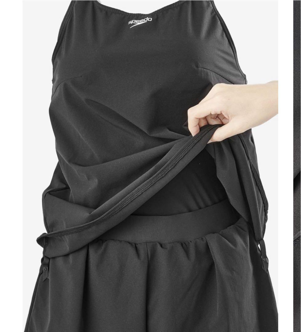 speedoスピードレディース　スイムウエア水着　セパレート　ブラック　Lサイズ