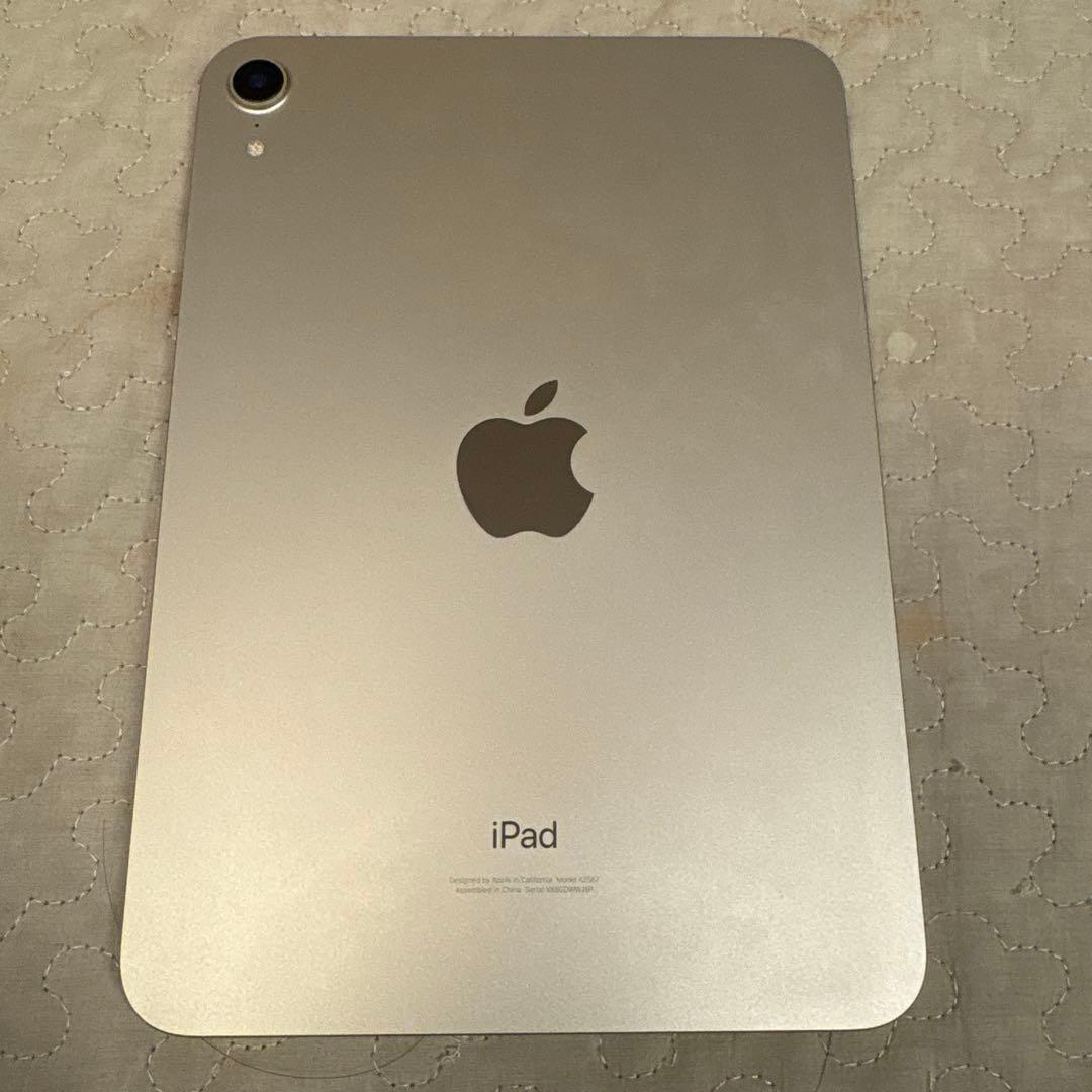 iPad mini (第6世代、Wi-Fi, 256GB) - スターライト