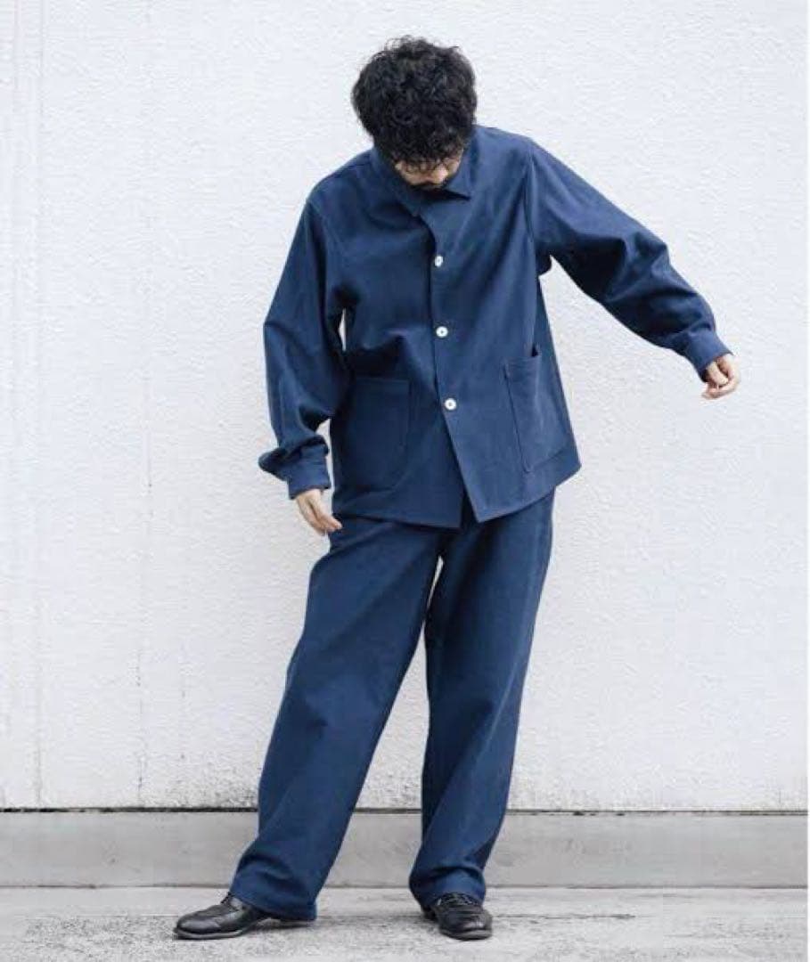 激レア　タグ付き　21aw maatee&sons モールスキンセットアップ