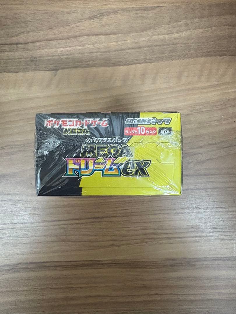 ポケモンカードゲーム MEGA ドリームEX BOX 未開封