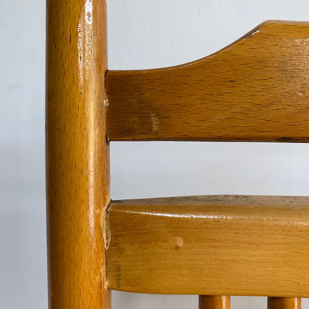 2脚セット ヴィンテージ ダイニングチェア 椅子 木製 レトロ モダン y110