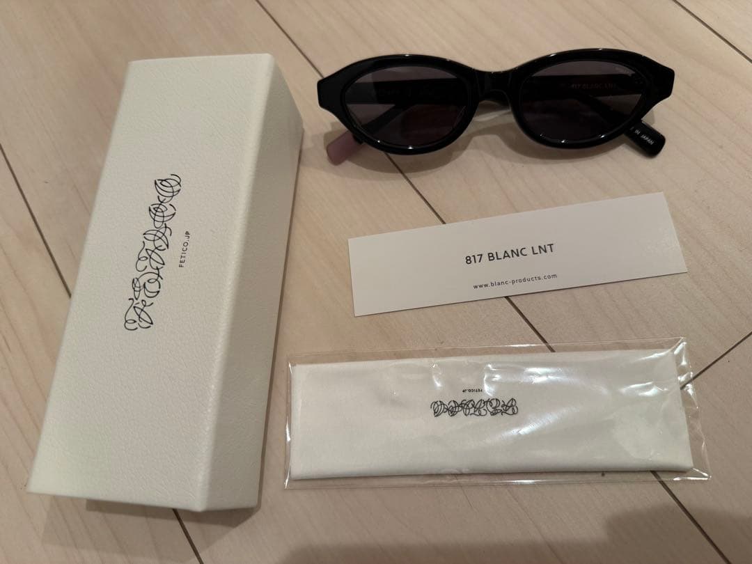 FETICO x BLANC ブラックサングラス