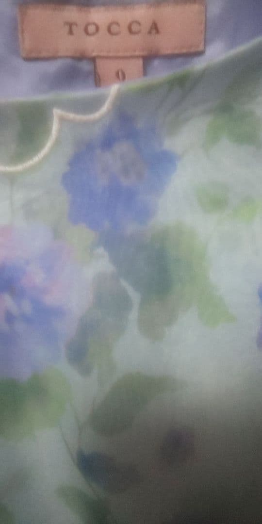 TOCCA COMING UP ROSES ドレス ブルー系