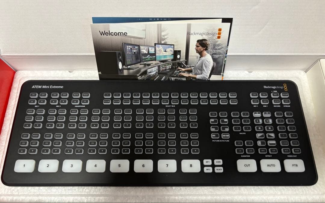 新品同様ATEM Mini Extreme 8系統入力ビデオスイッチャー