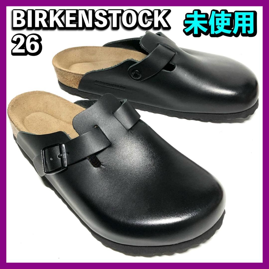 ビルケンシュトック ボストン 26cm 40 サンダル ブラック 未使用