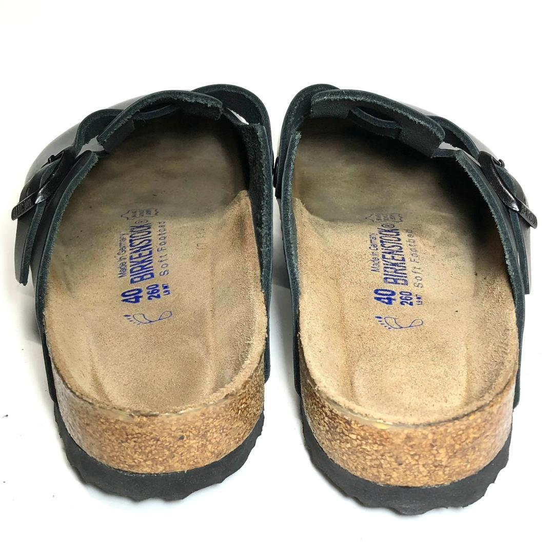 ビルケンシュトック ボストン 26cm 40 サンダル ブラック 未使用