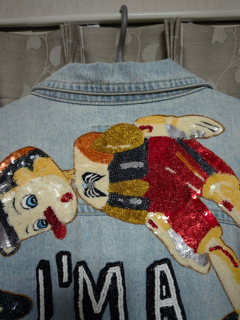 Unlogical Poemビーズ刺繍デニムジャケット