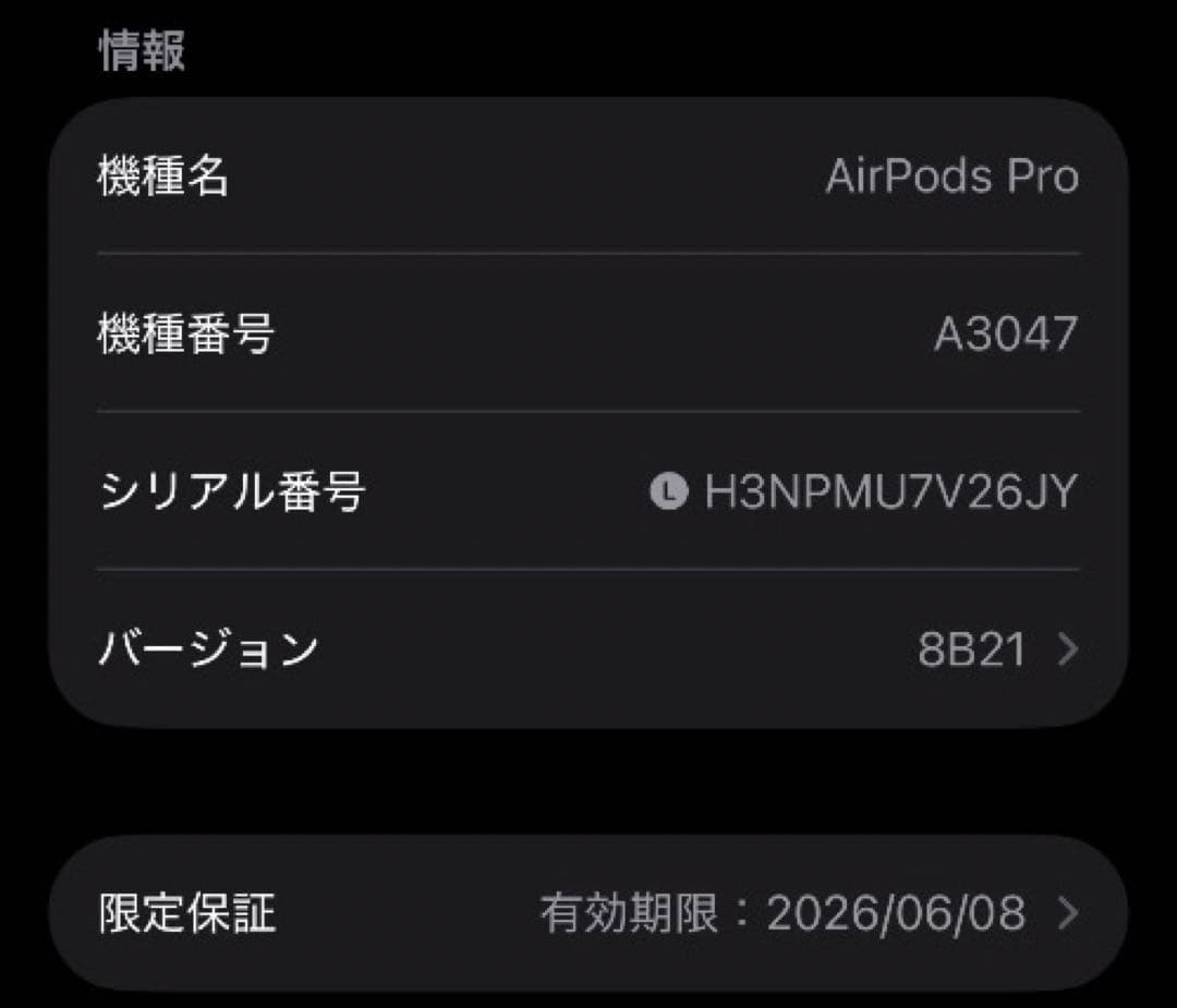 Apple AirPods Pro 第2世代 USB-C 両耳 [47]