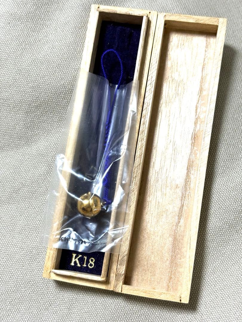 k18 鈴の根付け