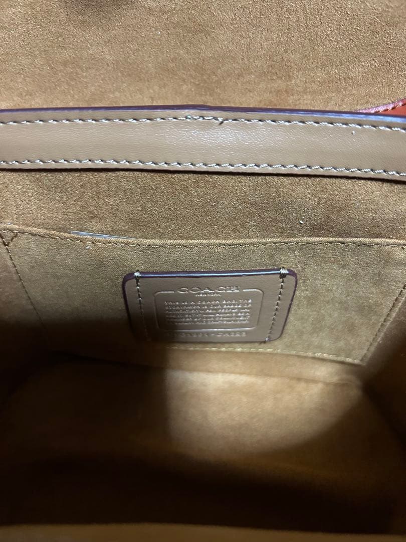 COACH イチゴ柄 ショルダーバッグ