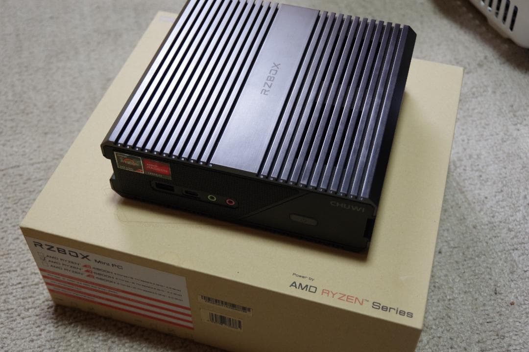 RZBOX AMD Ryzen 7 5800H ミニPC