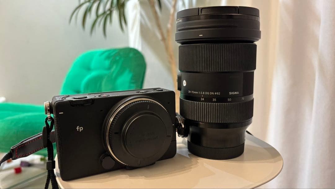 SIGMA fp ＋SIGMA 24-70mm F2.8 DG DN Lマウント