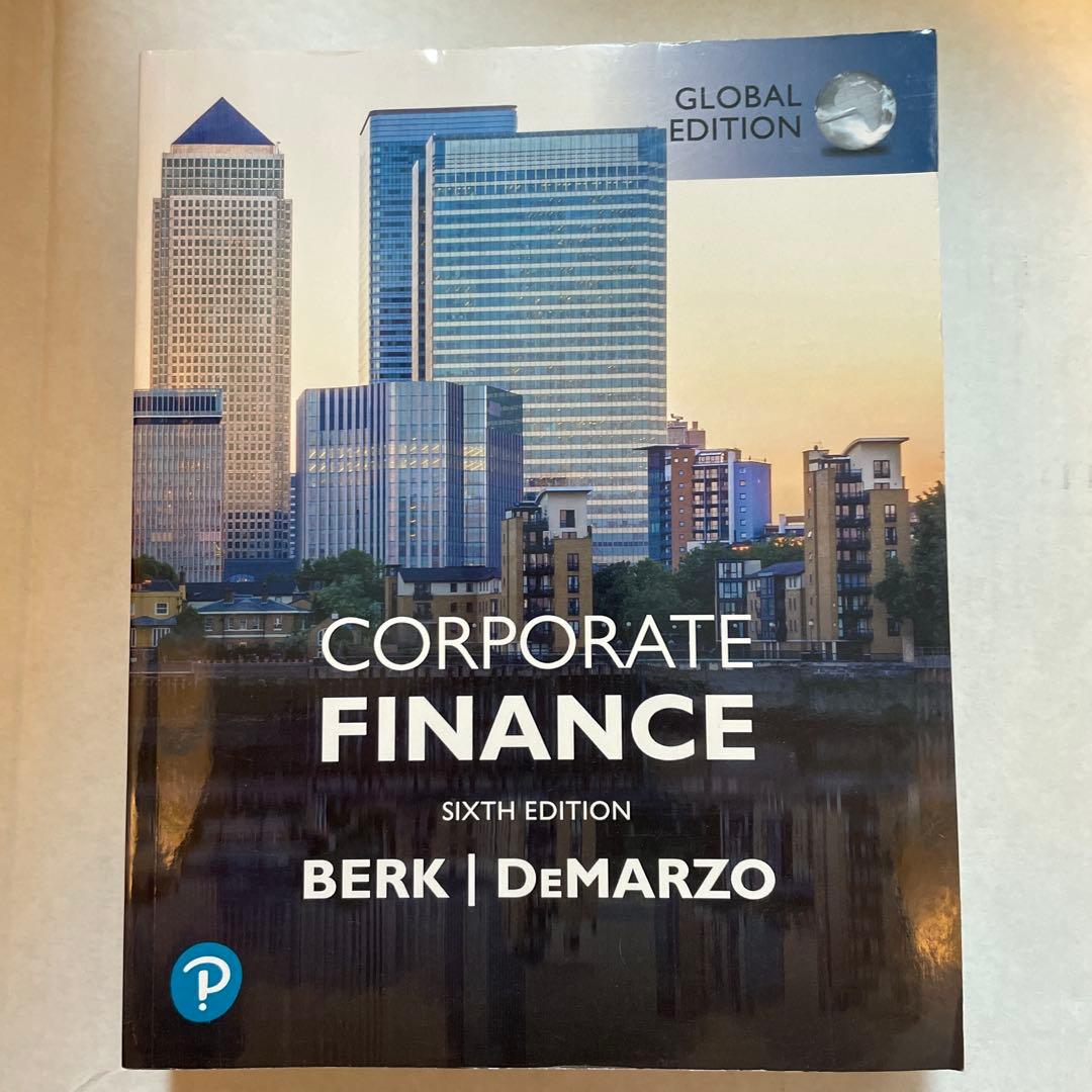 ビジネス・経済 Corporate Finance 6E, Berk, DeMarzo