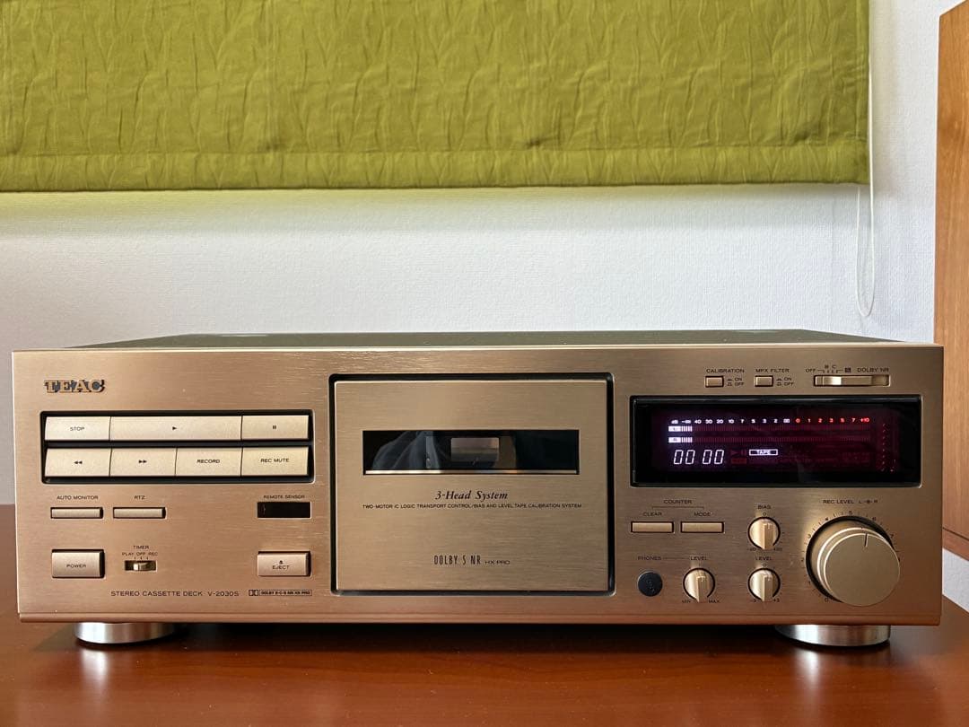 【10/28迄】TEAC V-2030S カセットデッキ