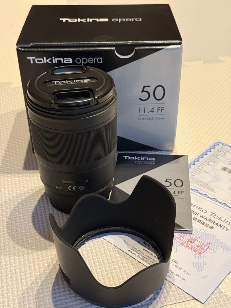 Tokina opera 50mm F1.4 FF [キヤノン用]