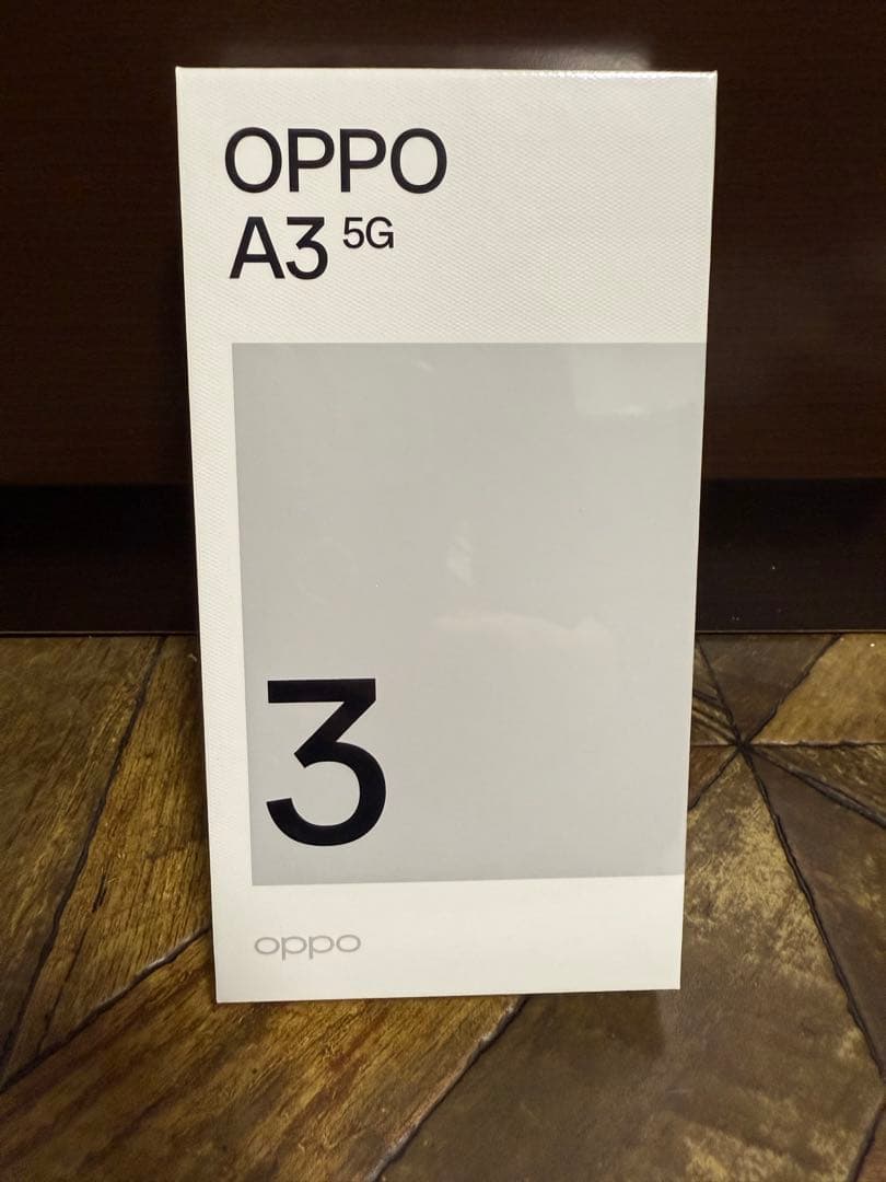 【フィルム付き新品未使用】OPPO A3 5G ブラック