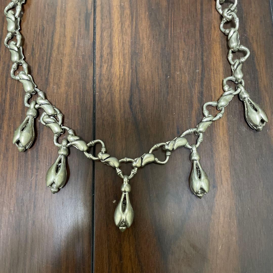 5連ベルウォレットチェーン、ネックレス