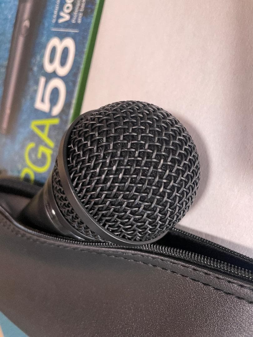 【新品未使用】SHURE PGA58 ダイナミックマイク