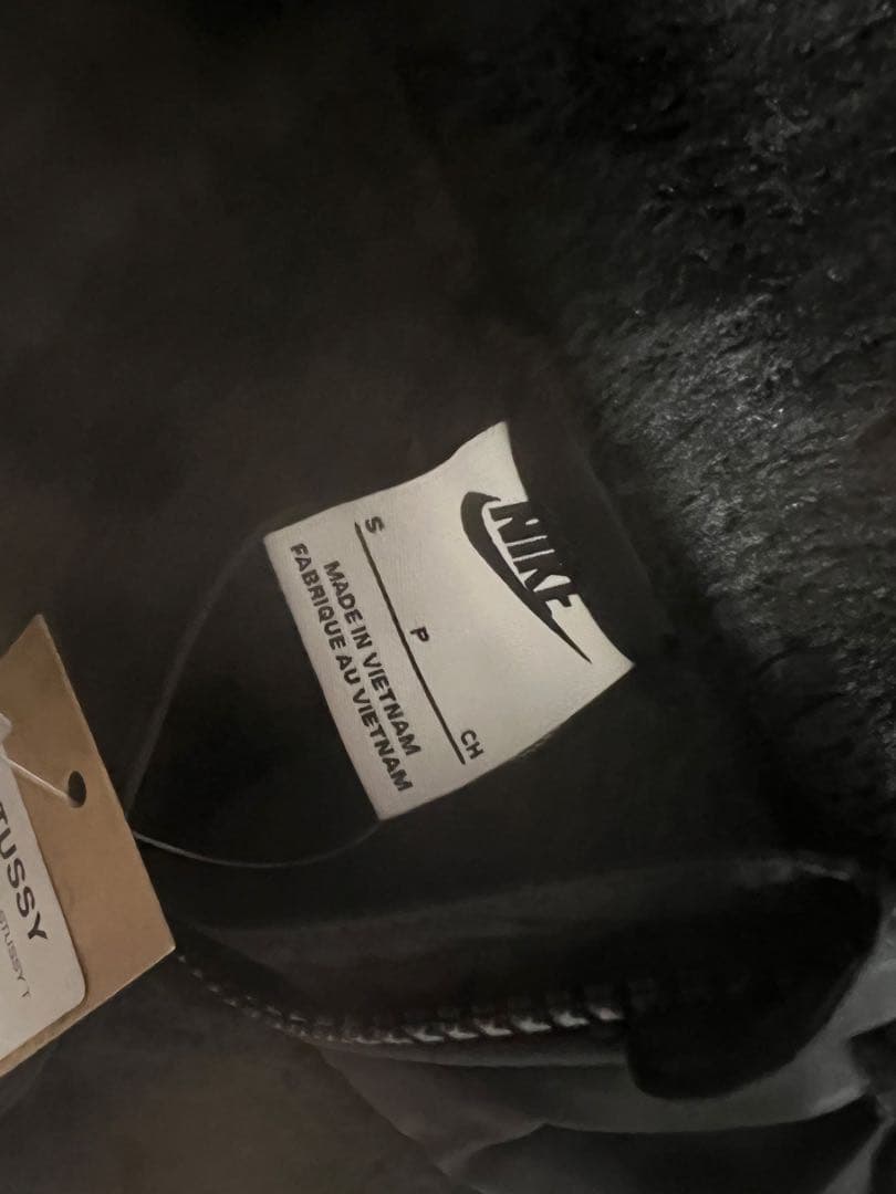 STÜSSY & NIKE FULL ZIP FLEECE \"Black\" S