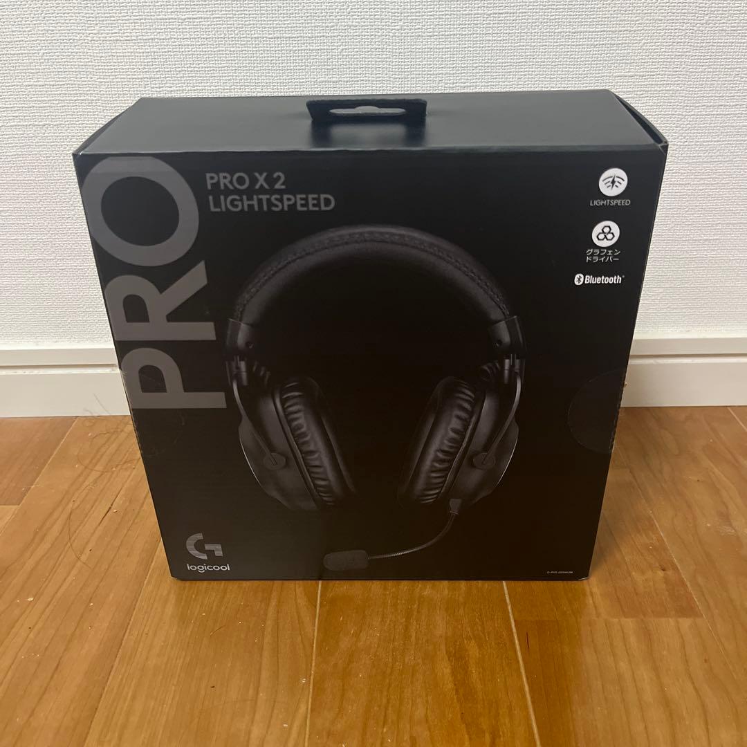 【ねこ】G PRO X2 LIGHTSPEED G-PHS-005WLBK