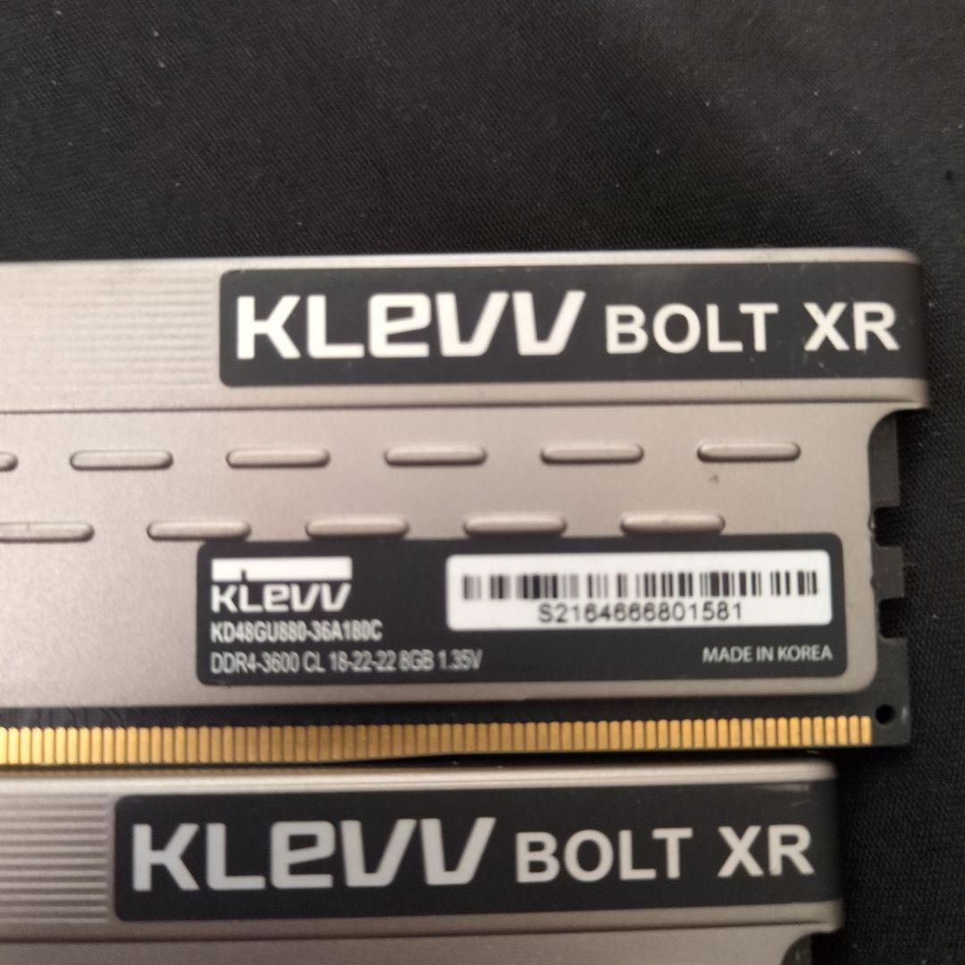 KLEVV BOLT XR DDR4 32GB(8GB×4)