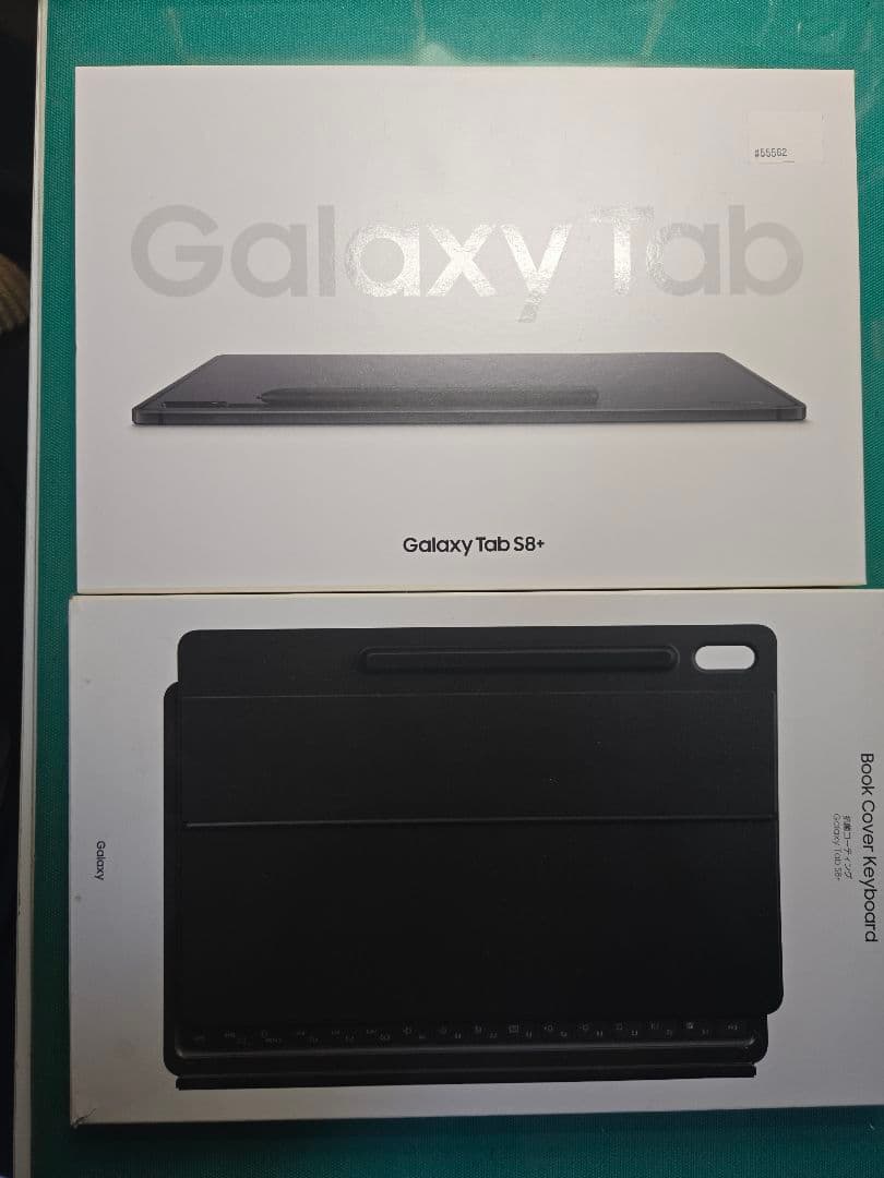 【キララ★様用】 Galaxy Tab S8+ 純正キーボードカバー付