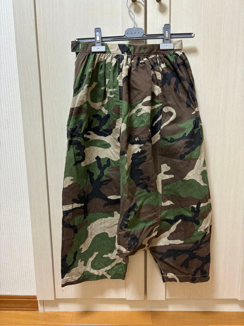 JUNYA WATANABE サルエルパンツ　迷彩柄