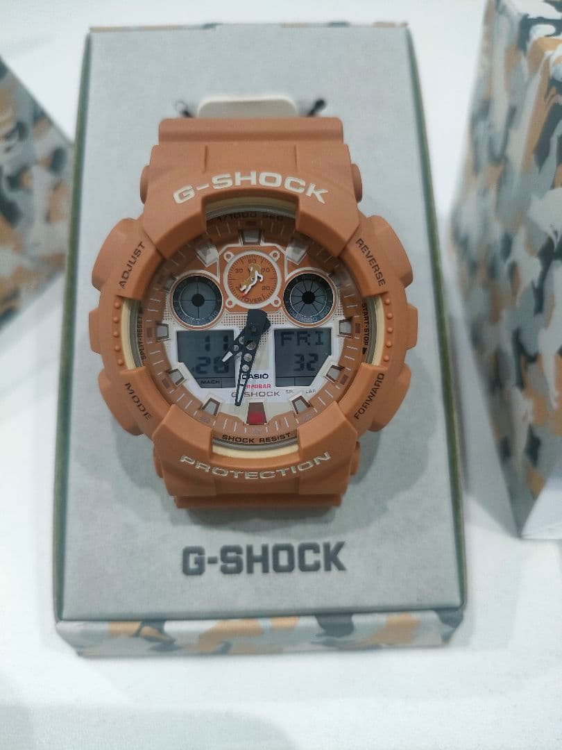 【新品未使用】GA-100SHB-5AJR【柴犬G-SHOCK】