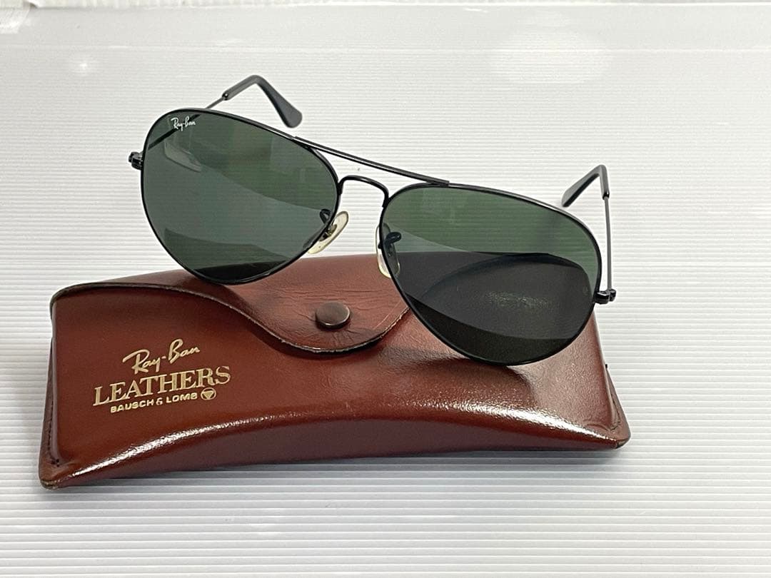 Ray-Ban レイバン ボシュロム サングラス アビエーター グリーンケース付