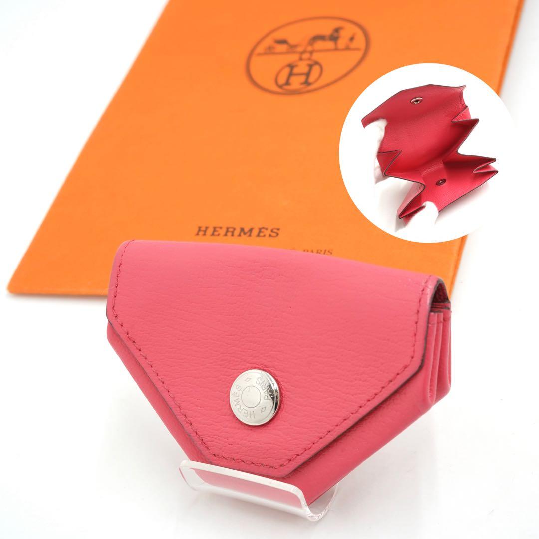 ✨未使用展示品✨　HERMES ケース　小銭入れ　ル・ヴァンキャトル　刻印