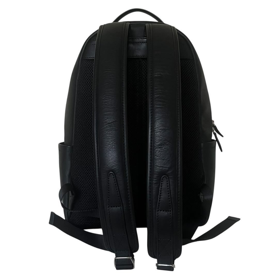 【極美品】epe ベジタブルタンニンレザー ラウンドリュック A4 PC 黒