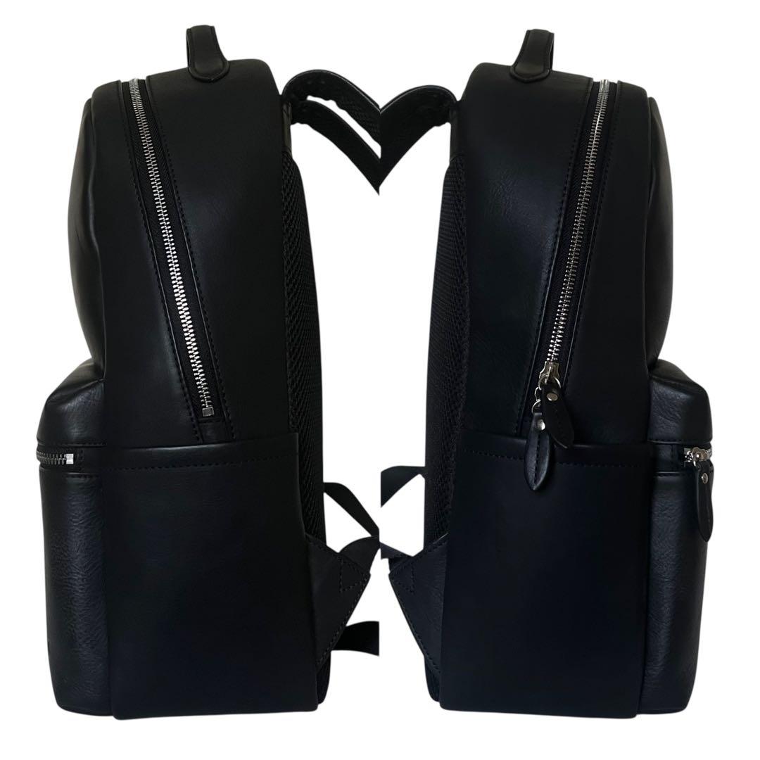 【極美品】epe ベジタブルタンニンレザー ラウンドリュック A4 PC 黒