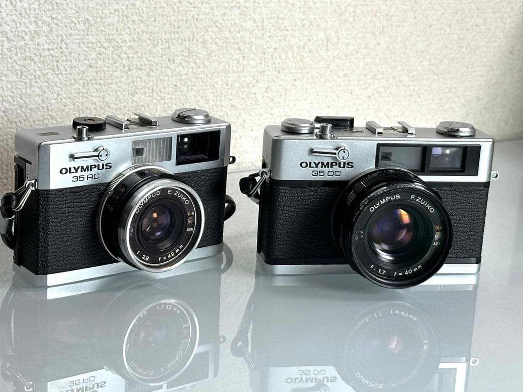 OLYMPUS 35 RC / OLYMPUS 35 DC 2台セット ジャンク