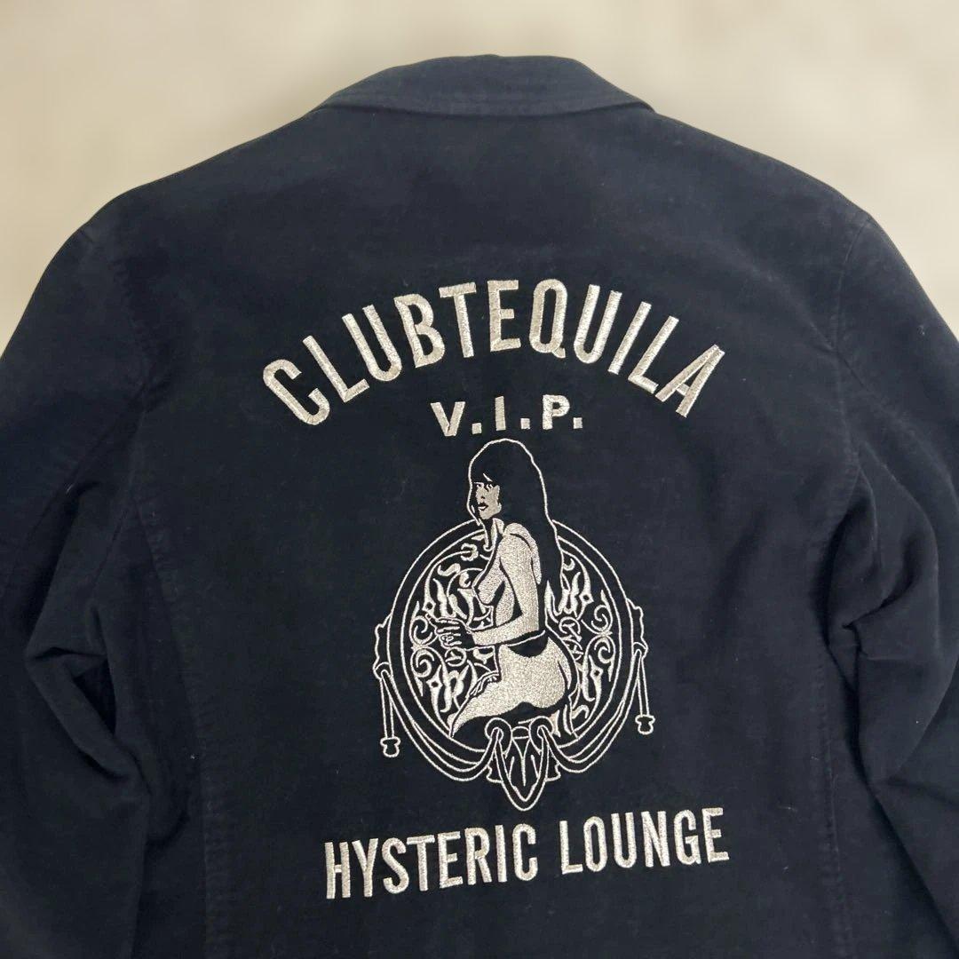 【希少美品】ヒステリックグラマー　ベロアテーラードジャケット　ヒスガール