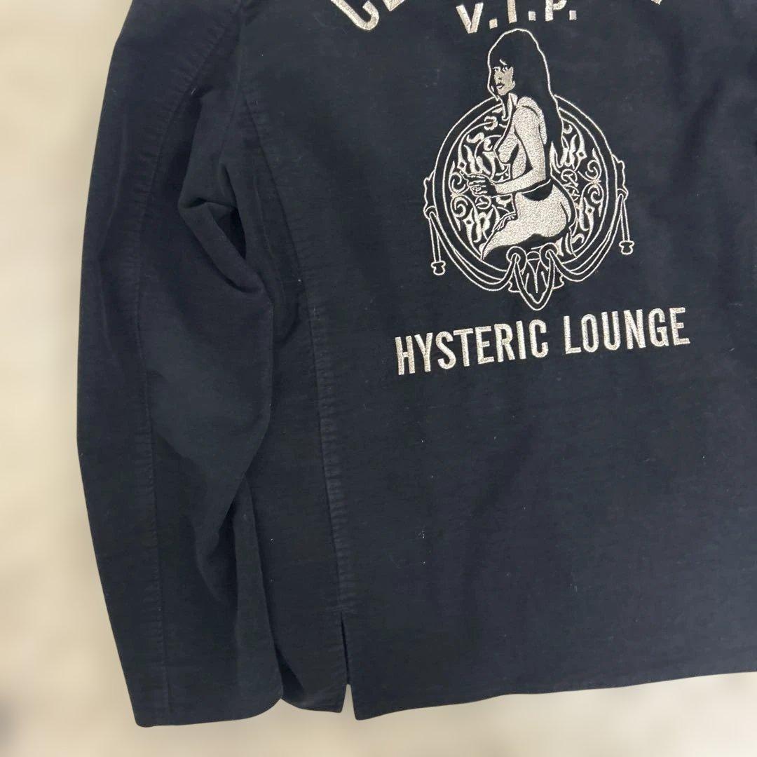 【希少美品】ヒステリックグラマー　ベロアテーラードジャケット　ヒスガール