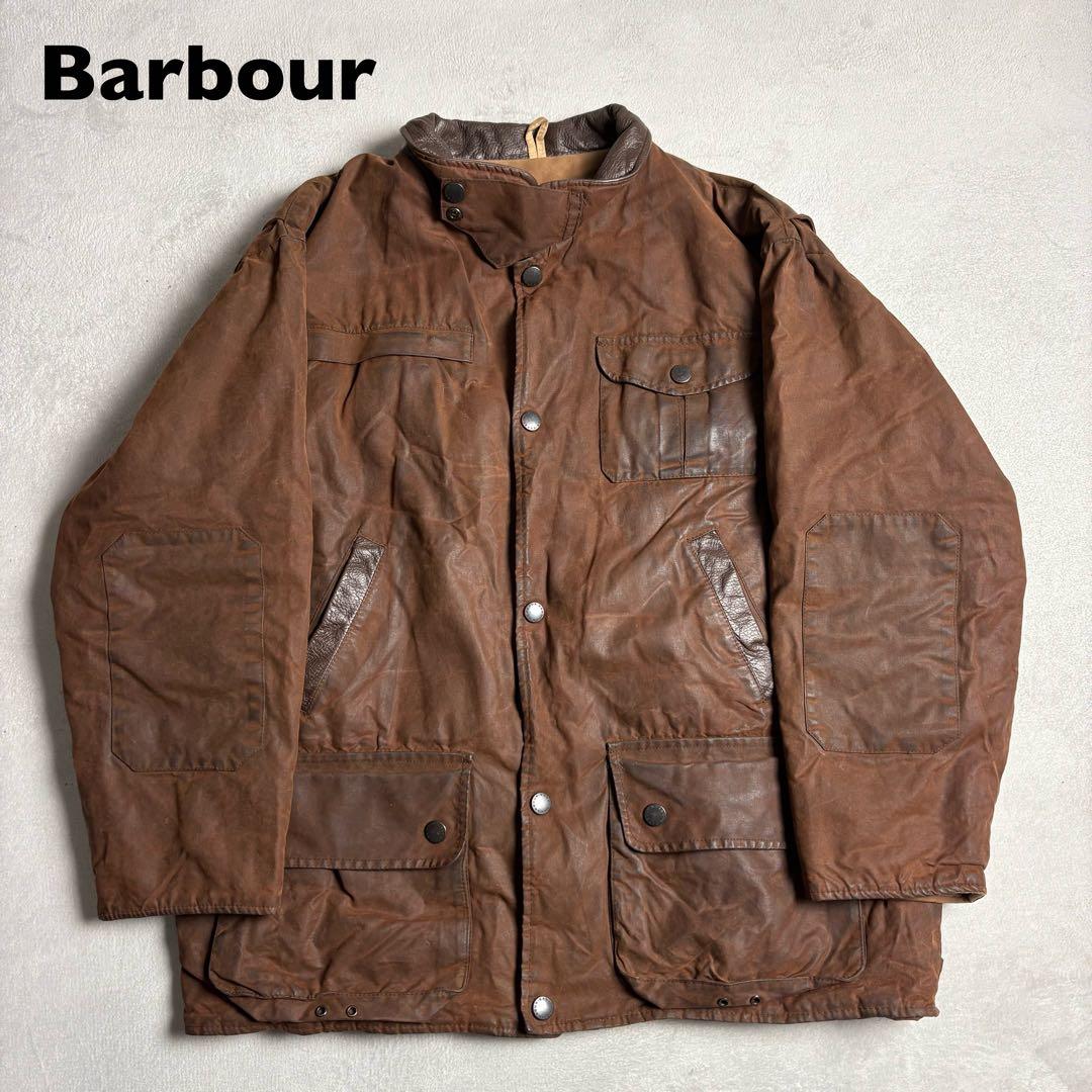 90s Barbour オイルド　ブッシュマンジャケット　BUSHMAN